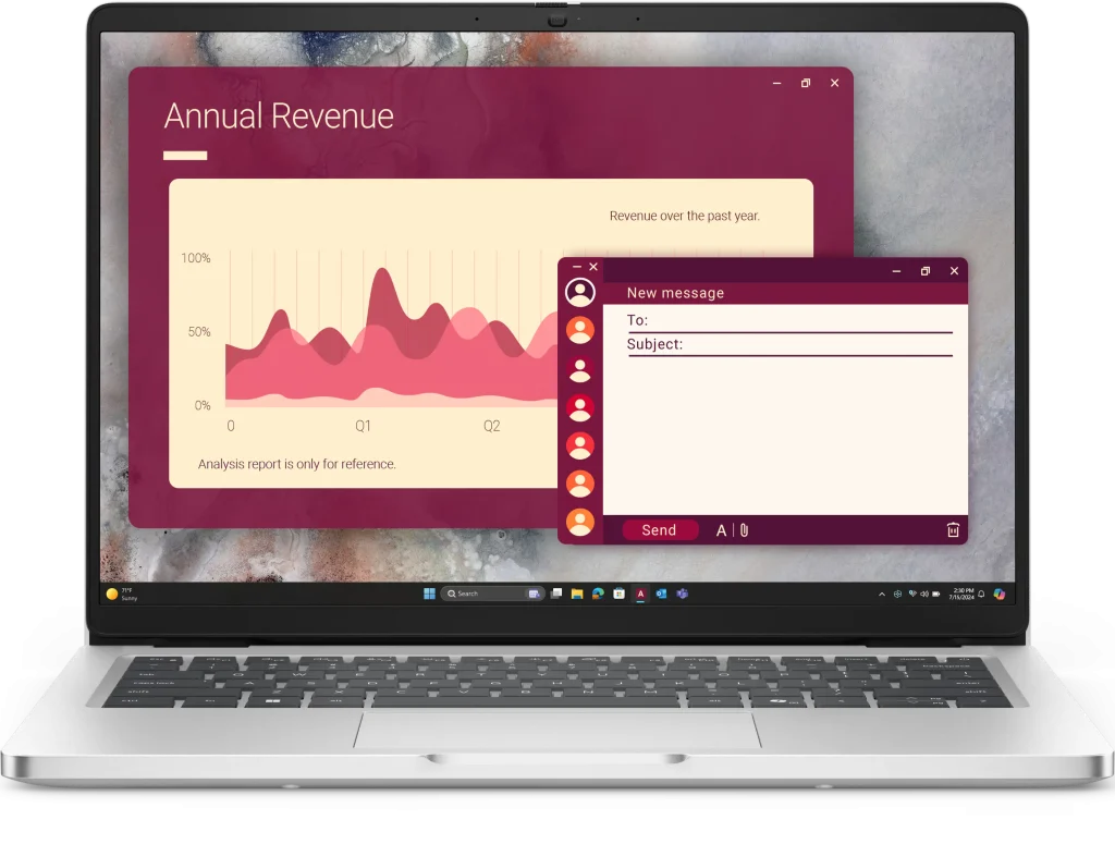 Dell Pro 14 pc14250 Display