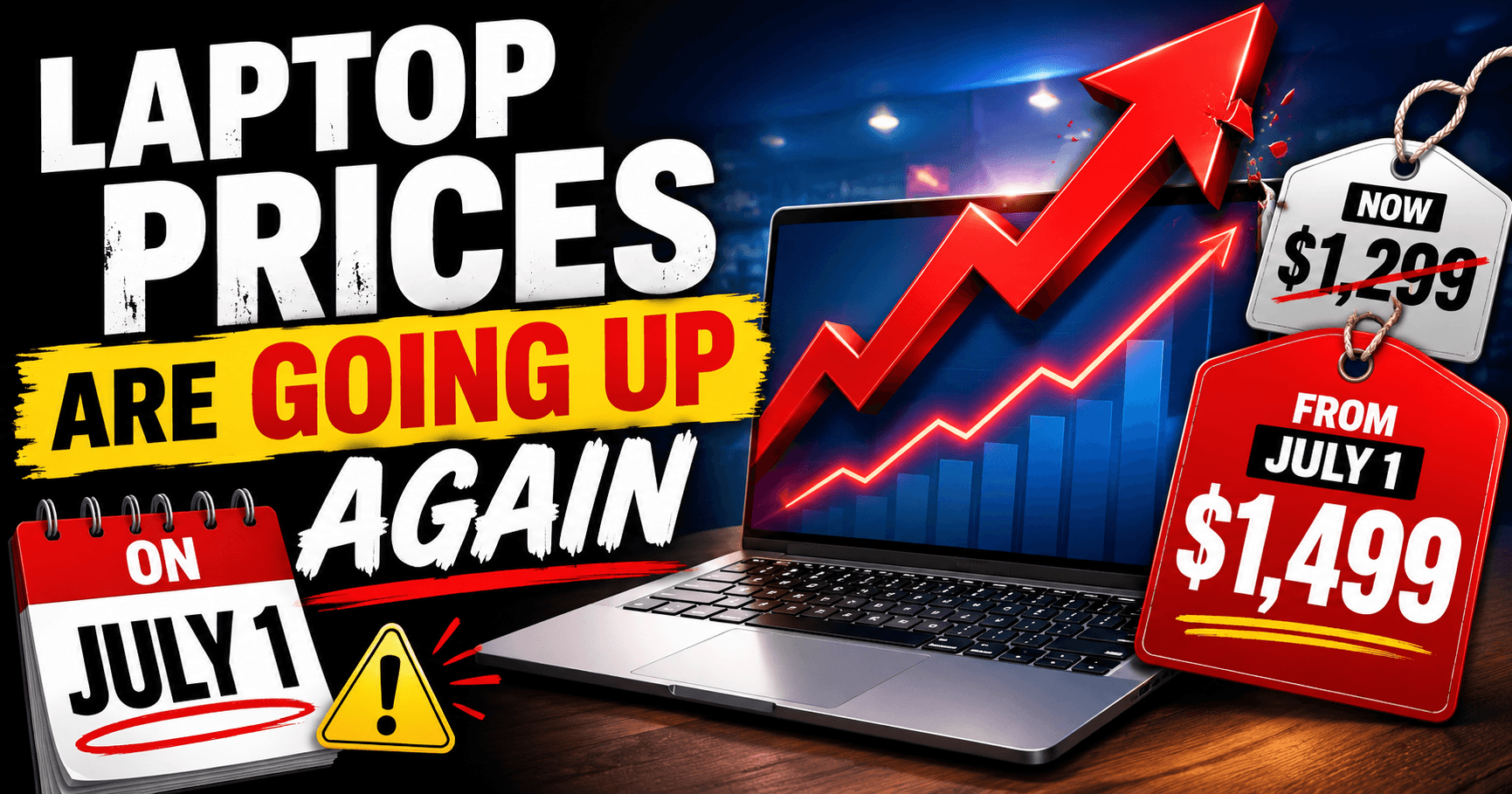 Laptop price rises
